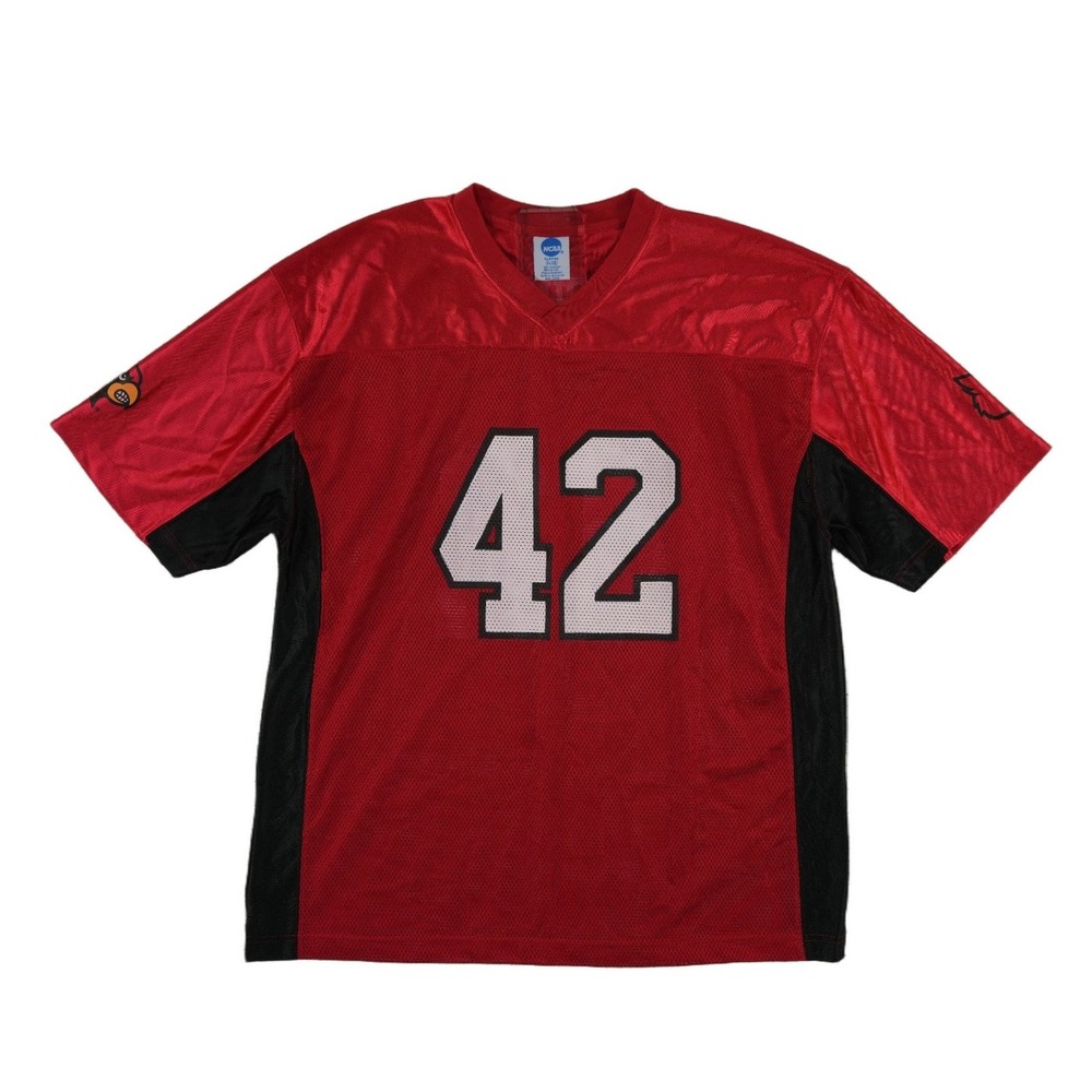 NCAA‎ Louisville Cardinals Football Jersey Men's Size XL Red Black Mesh 42
